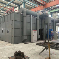 Salle de sablage de récupération automatique avec pompe Moteur Moteur Construction Métal Nettoyage Brunissage Carburant électrique Utilisé Condition