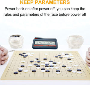 นาฬิกาดิจิตอลสำหรับเกมหมากรุกแบบมืออาชีพ พร้อมฟังก์ชั่นหลากหลายสำหรับขายส่ง - Product Image 6