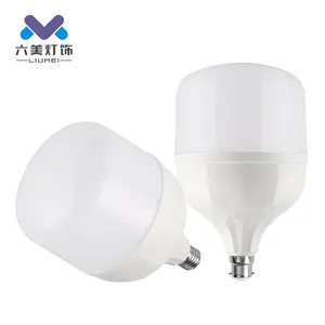 Lâmpada led de alta eficiência, 5w 10w 15w 20w 30w 40w 50w b22 base