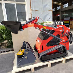 <span class=keywords><strong>Loader</strong></span> Crawler Diesel Terkecil untuk Area Terbatas, Mesin EPA, Kapasitas 200-300kg, <span class=keywords><strong>Mini</strong></span> <span class=keywords><strong>Loader</strong></span> Kompak dengan Bucket untuk Pertanian dan Kebun - Product Image 1