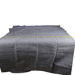 Couvertures de secours grises en <span class=keywords><strong>laine</strong></span> d'aide d'urgence en cas de catastrophe ignifuges Non tissé recyclé fournisseur de couvertures de secours bon marché - Product Image 6