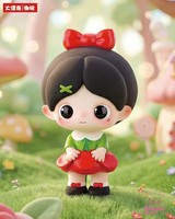 En stock, authentique, grande et magnifique figurine artistique en résine et peluche, série mondiale Tide Play Piupu Ben Me, boîte mystère, personnage de dessin animé féerique et amoureux.