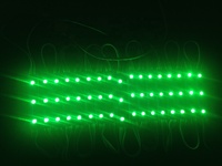 Module LED RGB 12v (3 pixels chacun) étanche IP68, pour enseigne lumineuse rectangulaire à lettres, 12v (3 pixels chacun)