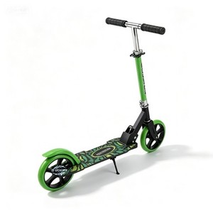 สกู๊ตเตอร์เด็กแบบพับได้สองล้อวัสดุ PU คุณภาพสูงเหมาะสำหรับวัยรุ่น - Product Image 1