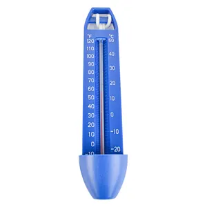 Glass Tube HIPS Plastic Kerosene Core Swimming Pool Thermometer