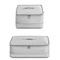 R3689 Boîte de rangement suspendue pliable grande capacité en tissu Oxford pour voyage, très vendue