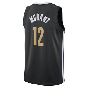 Memphis Hommes 2025 # 12 Maillots de basket-ball personnalisés Morant, chemises brodées, uniformes pour jeunes, vêtements de sport avec logo - Product Image 4