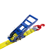 Kargo kontrolü için döner kepçe kanca ile 8mm yük kısıtlama LC 3800kg Web köpek