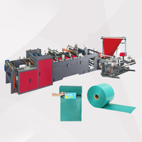 Machine automatique de fabrication d'enveloppes en plastique à perforation pour logistique e-commerce et colis express