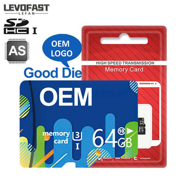 Factory Price Memory Card Sd Card 1tb 4gb 8gb 16gb 32gb 64gb Tf Card for Mobile Phone Camera