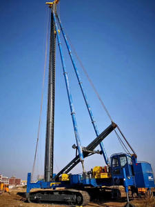 Mesin Pengebor Tiang Pancang Beton JOVE JZL120, Mesin Bor Auger Panjang, Rig Pengeboran CFA, Motor, Sasis Beroda untuk Penyangga Tiang Pancang Beton - Product Image 5