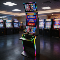 Machine de jeu à écran incurvé 43 pouces avec support TITO pour salles de jeux d'adresse en Asie du Sud-Est – Idéale pour le jeu professionnel