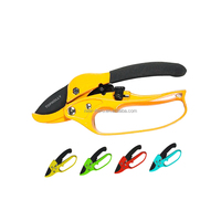 8.5 "professionnel Premium titane enduit lame d'élagage sécateur rotatif dérivation sécateur ciseaux jardin sécateur cisailles