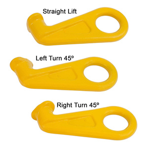 Hook Pengangkat Kontainer LSO Kuning/Merah untuk Pengangkatan, Penyimpanan, dan Pemindahan Kargo - Product Image 3