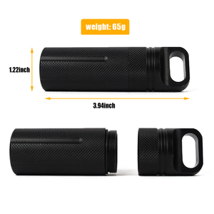 Boîte à allumettes en aluminium imperméable de qualité supérieure, personnalisable avec logo, vente en gros Baiyuheng - Product Image 3