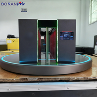 BORAN - Modèle miniature de centre de données moderne personnalisable, écran interactif intelligent à sublimation thermique pour les expositions technologiques