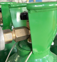 Cilindro de Gas Argón de Acero de 150 bar, Tanque de Gas Argón con Certificación ISO 9809-1