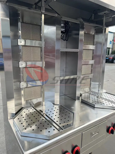 Quemador comercial, equipo eléctrico, máquina de fabricación de Shawarma <span class=keywords><strong>Kebab</strong></span> Doner, gran oferta - Product Image 4