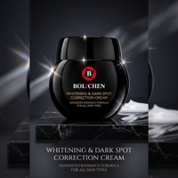 Crème éclaircissante professionnelle pour le visage à la niacinamide et à l'arbutine, correcteur de taches brunes avec réparation de la barrière cutanée, étiquette privée OEM/ODM