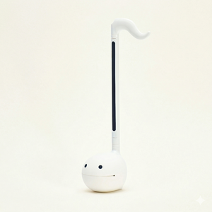 Otamatone Japanese Electronic <b>Musical</b> <b>Instrument</b> <b>Toy</b> (White) - Product Image 1