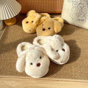 Pantofole da donna in cotone con coda di volpe, divertenti, con fodera in peluche, antiscivolo, per la casa - Product Image 5