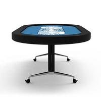 YH Offre Spéciale 90 pouces Style Américain Personnalisé Table Feutre Pliant Texas Hold'em Table