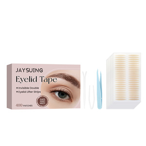 JAYSUING-Patchs <span class=keywords><strong>pour</strong></span> Paupières Soulevant Sûr Confortable Étanche Longue Durée Invisible Double Paupière Ruban 480 Pièces - Product Image 4
