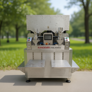 Machine de remplissage semi-automatique Doypack Kandemir en acier inoxydable pour poudres, granulés, aliments, épices, café - Product Image 2
