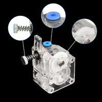 Nouveaux accessoires d'imprimante 3D en plastique, extrudeur Bowden à double entraînement transparent, filament de 1,75 mm pour CR10 Ender 3 Pro Bluer