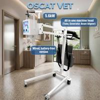 Équipement vétérinaire OSCAT OX-VA02T Système de radiographie numérique portable 5,6 kW Machine à rayons X haute fréquence