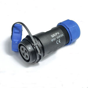 Conector Impermeable Sin Soldadura IP68 TY20-2/3/4 Pines, Juego de Conectores de Cable Macho/Hembra con Tuerca Trasera/Bravija/Unión - Product Image 3