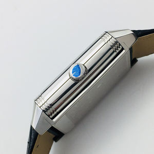 Montre rectangulaire réversible haut de gamme pour homme, style géométrique Art Déco - Product Image 2