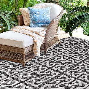 HUAYANG <span class=keywords><strong>Tapis</strong></span> d'<span class=keywords><strong>extérieur</strong></span> réversible en matériau PP <span class=keywords><strong>Grand</strong></span> <span class=keywords><strong>tapis</strong></span> de paille en plastique imperméable <span class=keywords><strong>pour</strong></span> les patios et la plage en vente - Product Image 2