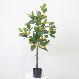 Árboles en <span class=keywords><strong>maceta</strong></span> Hogar Bonsai artificial Árbol Limón artificial <span class=keywords><strong>grande</strong></span> - Product Image 5