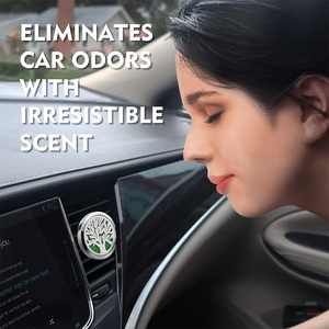 Diffuseur d'air <span class=keywords><strong>pour</strong></span> <span class=keywords><strong>voiture</strong></span> rétro vintage en métal, design classique, clip de parfum aux huiles essentielles <span class=keywords><strong>pour</strong></span> voitures classiques - Product Image 3