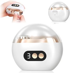 Nouvelle <span class=keywords><strong>Coupe</strong></span>-Ongles Électrique Automatique à 3 Vitesses Réglables, Rechargeable par USB, 2-en-1, Sûr pour Bébé, <span class=keywords><strong>Coupe</strong></span>-Ongles et Polisseur pour Doigts et Orteils - Product Image 1