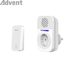 กริ่งประตูไร้สายอัจฉริยะ กริ่งประตูไร้สายพร้อมปลั๊กเสียบผ่านเต้ารับ ระยะทาง 150 เมตร กริ่งประตูพร้อมเสียงเพลง 32 เสียง กริ่งประตูเพื่อความปลอดภัย - Product Image 1