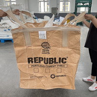 Usine OEM 500kg 1000kg 1500kg grand sac en polypropylène Maxisacos FIBC sac PP tissé 1 tonne sac Jumbo