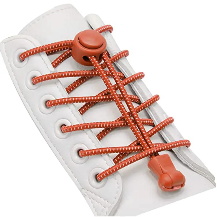 wholesale Elastic No Tie Shoe Laces Multicolor Tieless Shoelaces for Sneakers