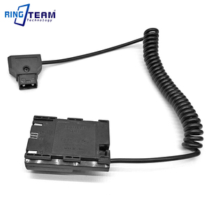 LP-E6 Câble enroulé de connecteur D-Tap de batterie factice rechargeable pour appareil photo <span class=keywords><strong>Canon</strong></span> R5 <span class=keywords><strong>R5C</strong></span> R6 5DII III 5DIV 5D4 6D 6DII 60D 70D 80D. - Product Image 6