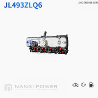 Motore Rigenerato JL493ZLQ6 2.8L Diesel Euro VI Common Rail per Shunda Kaiyun Kairui Long Block