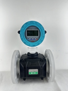 デジタル工業用多チャンネルパイプ流量計 DN50 <span class=keywords><strong>DN80</strong></span> 4-20mA RS485 導電性液体測定 水処理工場 - Product Image 1