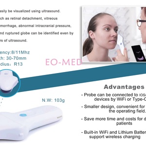 Échographe portable sans fil CU110 Wifi, scanner à ultrasons couleur Doppler, machine d'échographie sans fil - Product Image 5