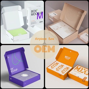 New Product Packaging <strong>Paper</strong> Box <strong>Ocb</strong> <strong>Rolling</strong> Corrugated <strong>Paper</strong> Box Foldable Airplane Box for Can Drinks - Product Image 2