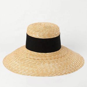2018 Summer Striped Style Wide Brim Sun <b>Hat</b> <b>for</b> Women Wheat Straw Bach <b>Hat</b> <b>for</b> Daily Party Fishing Casual Outdoor Travelling - Product Image 2