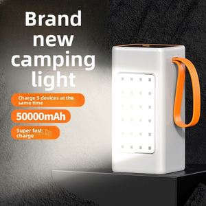 100000 MAh Cable USB-A/USB-C Extra-Large Capacity Outdoor Portable Climbing Lamp Camping <b>Light</b> - Product Image 5