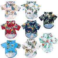 Vestes d'été pour chiens WPET, petites et moyennes tailles, motif à carreaux, brise de plage, fournitures d'anniversaire, 75/D, matière en mousseline, mignon, sport
