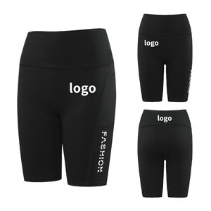 New Arrival <b>Tights</b> Cross Waist Workout Yoga Sports Gym Womens Biker <b>Shorts</b> - Product Image 5