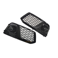 Pièces de pare-chocs avant RSQ5, boîtier de phare antibrouillard, grille de phare antibrouillard, cache de phare antibrouillard pour Audi Q5 FY Normal SQ5 SLINE 2016 2017 2018 2019 2020+