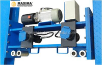 Plateforme de levage hydraulique à quatre poteaux 25T Maxima MLDJ250 certifiée CE pour véhicules lourds, entretien de camions et bus